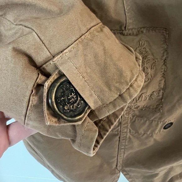 Mr. & Mrs. Tan Fur trimmed parka - Picture 3 of 5